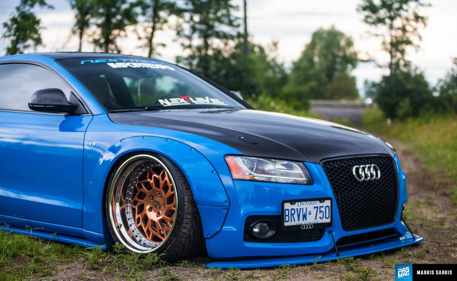 Audi A5 / S5 1 generation  Räder Watercooled Industries MD1 R20 12J 305/25