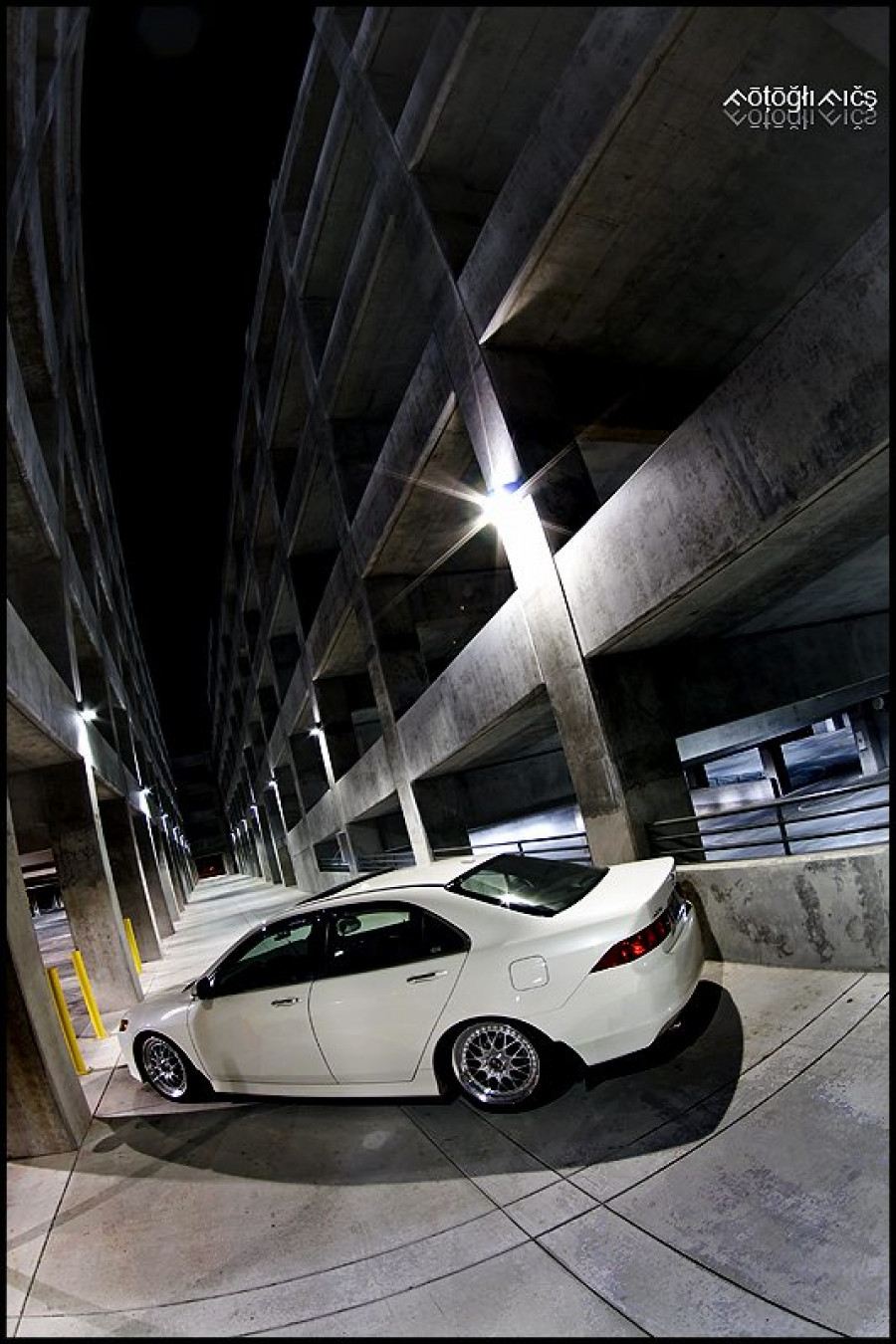 Acura TSX CL9 Räder Rays Volk Racing Evolution 3 R18 8J ET45 225/40 9J ET42 235/40