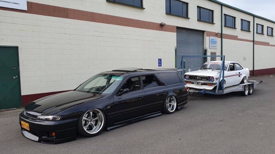 Nissan Stagea WC34 Series 2 Räder Work VS-KF