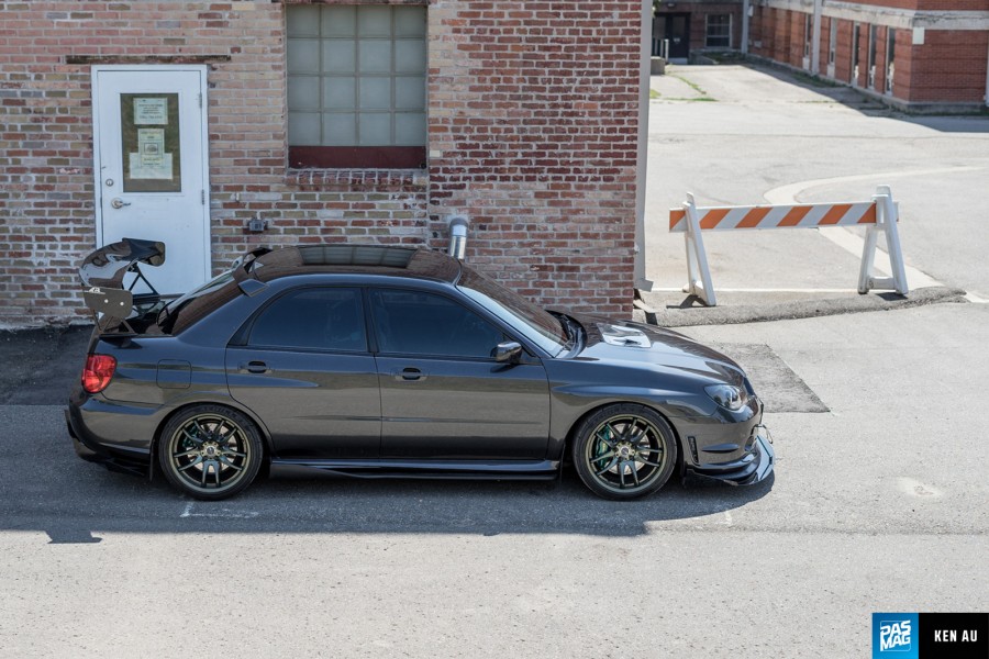Subaru Impreza GD, GG Räder Work Emotion CR2P R18 9.5J ET38 255/35 WRX STI 