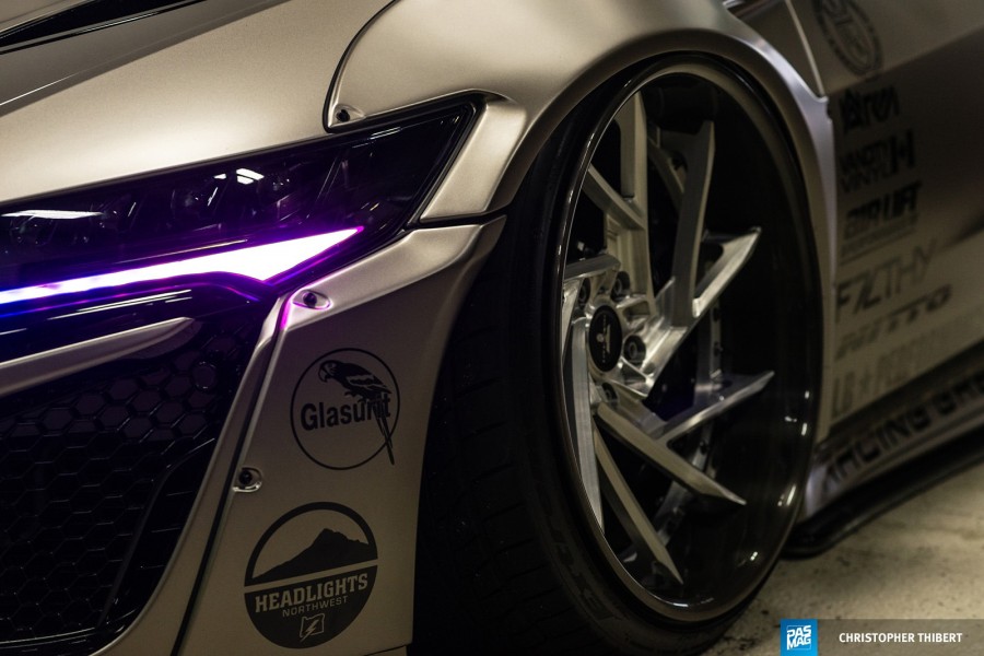 Acura NSX 2 generation. NC1 Räder Tecnocraft Forged R20 10J ET-10 245/30 13J ET-55 305/30