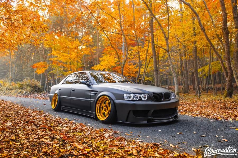 Toyota Chaser 100 Räder Work Meister S1 3P R18