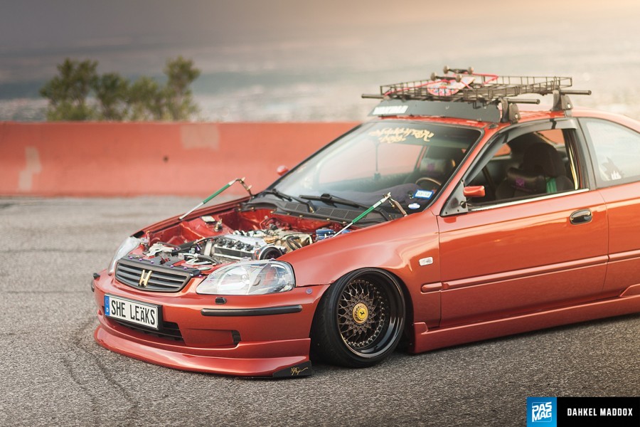 Honda Civic EJ/EK/EM Räder BBS RS R16 9.5J 195/40 11J 215/40