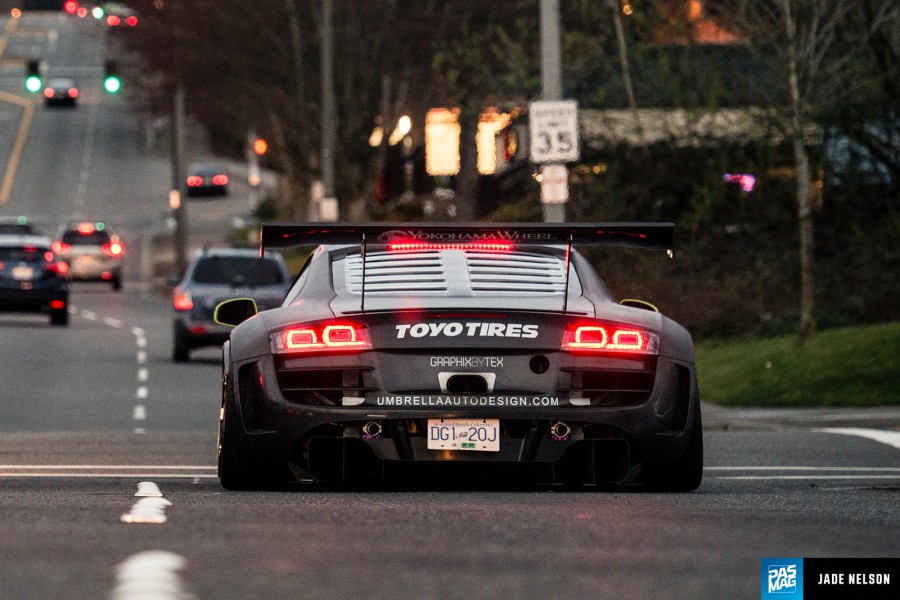 Audi R8 Type 42 Räder Advan Yokohama GT R20 10J R21 12J