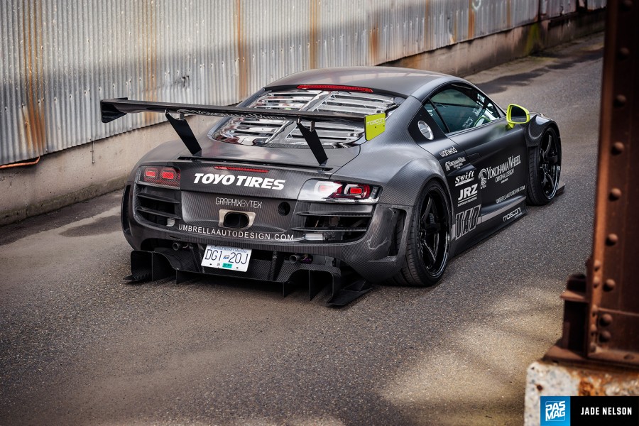 Audi R8 Type 42 Räder Advan Yokohama GT R20 10J R21 12J