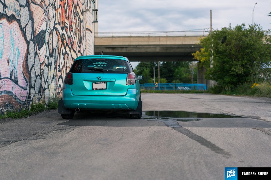 Toyota Matrix E130 Räder XXR 550 R17 9.25J ET19 215/35