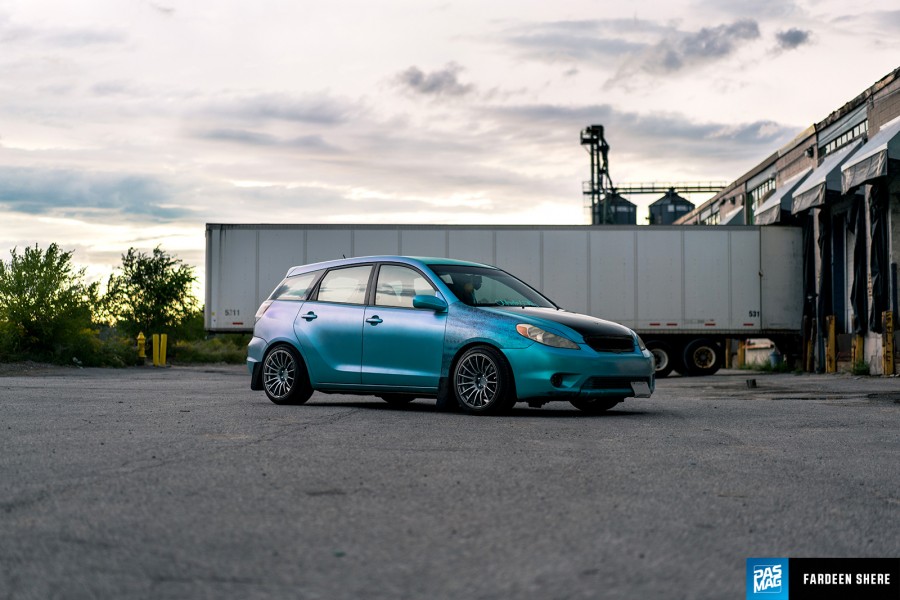 Toyota Matrix E130 Räder XXR 550 R17 9.25J ET19 215/35