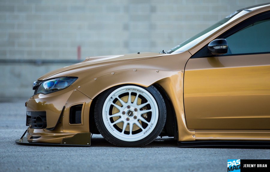 Subaru Impreza GE, GV, GH, GR Räder Cosmis xt206r R18 11J ET8 265/35 WRX STI 