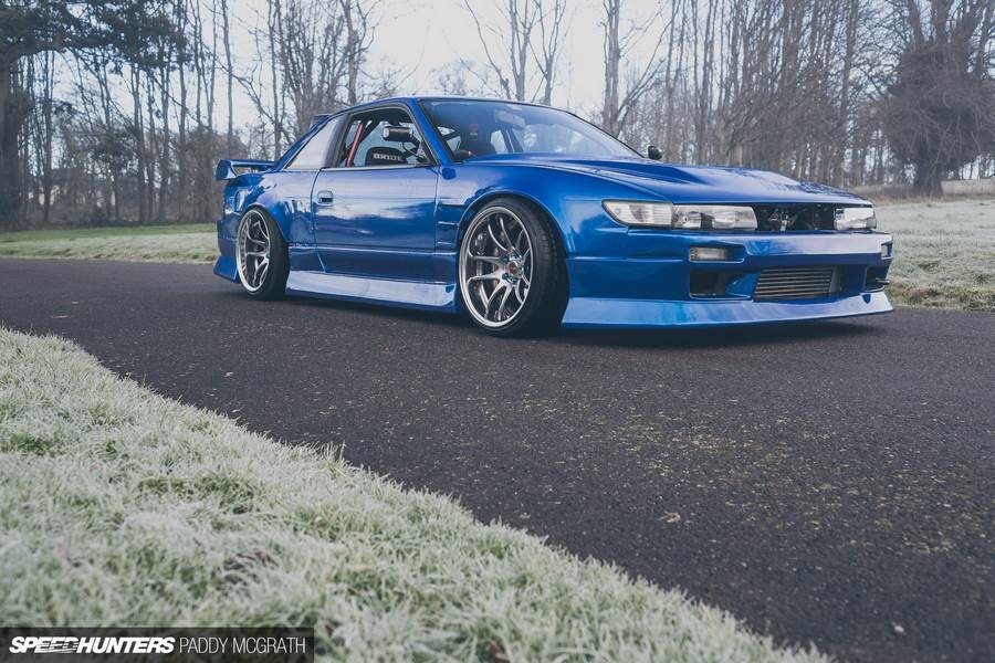 Nissan Silvia S13 Räder Work Emotion CR2P R18 9.5J 215/35 11J ET-10 245/35