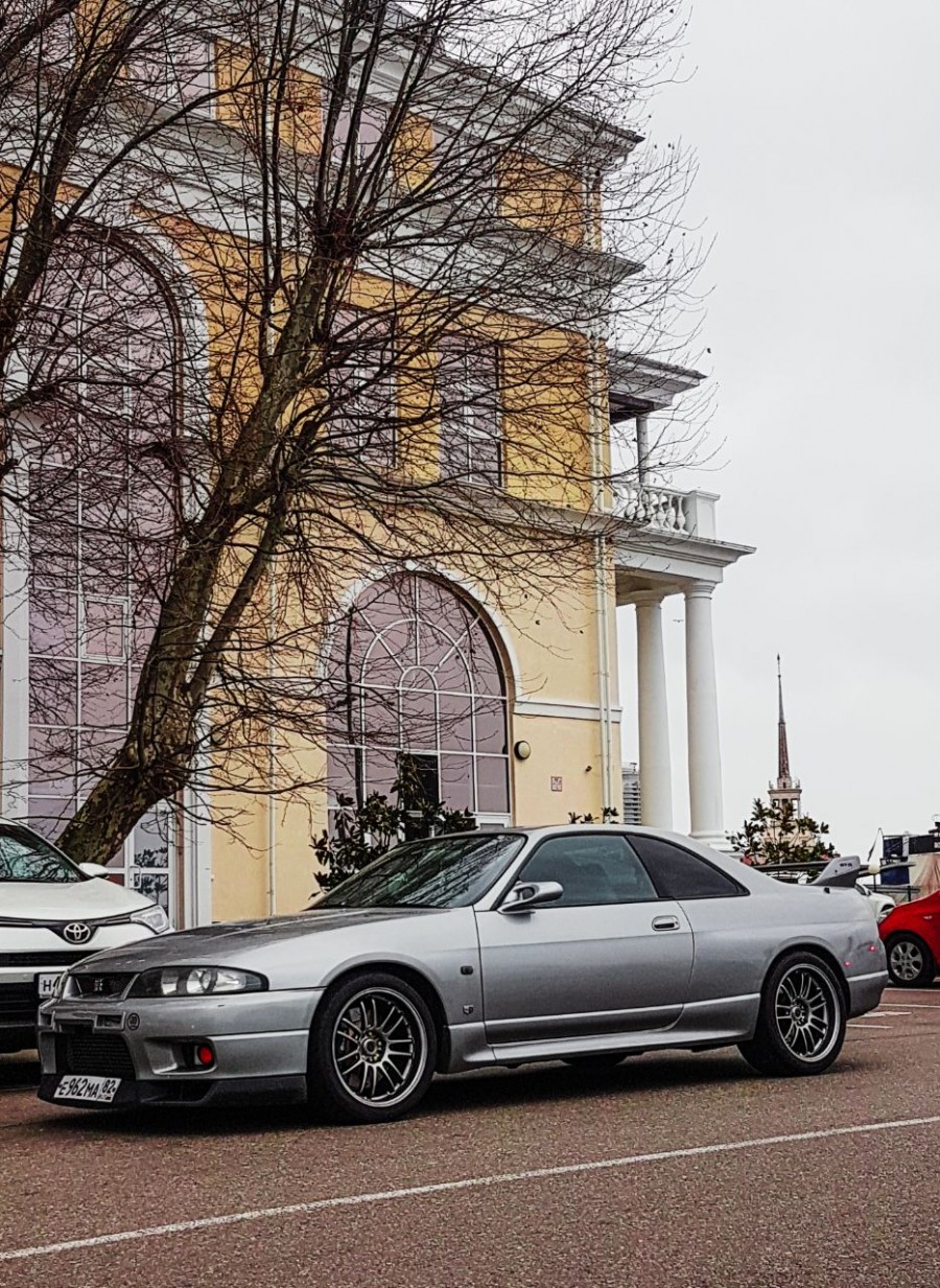 Nissan Skyline GT-R R33 Räder Rays Volk Racing RE30 R18 9.5J ET15 265/35