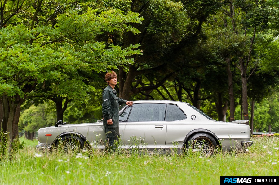 Nissan Skyline GT-R Hakosuka (KPGC10) Räder Star Road Glow Star R15 9J ET10 10J ET-28