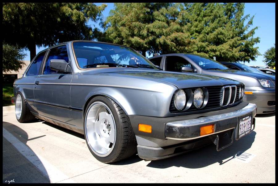 BMW 3 series E30 Räder Borbet Type A R16 9J ET5 215/40 ET10