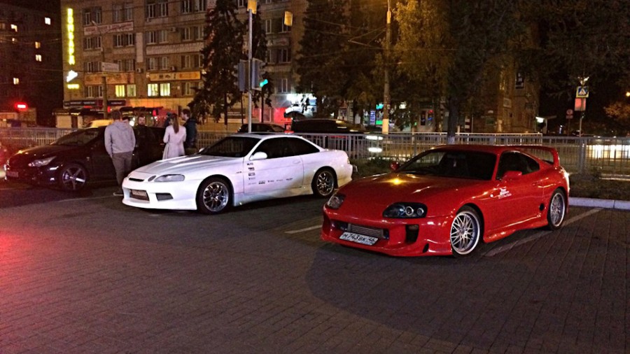 Toyota Supra A80 Räder OZ Racing 2jz-gte Ghost 