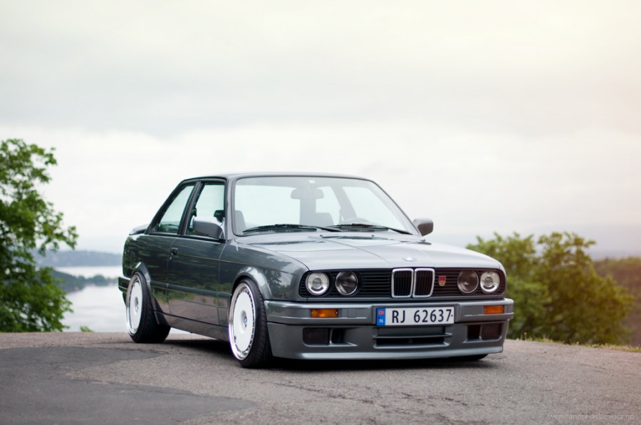 BMW 3 series E30 Räder BBS Turbofan R17 8J ET5 195/40 9.5J ET7 215/40