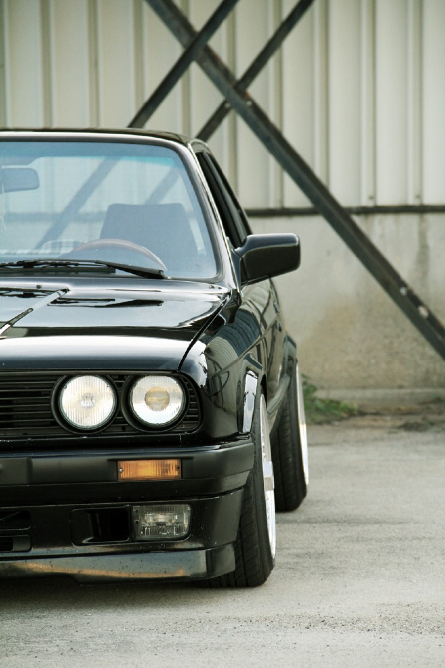 BMW 3 series E30 Räder BBS RS R16 8.5J ET56 205/45 9J ET36