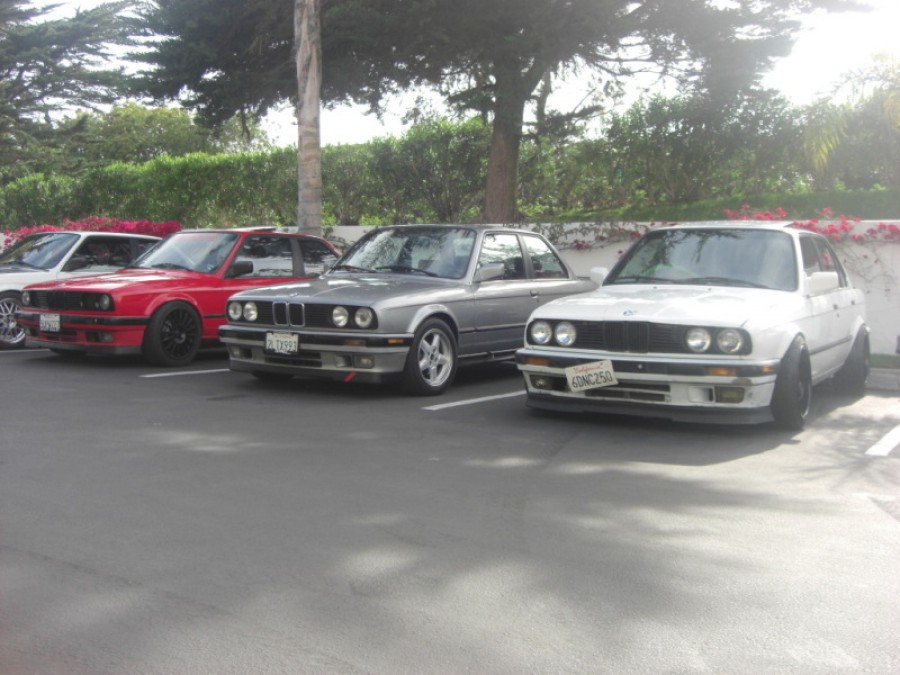 BMW 3 series E30 Räder Brock B1 R16 9J ET15 215/40
