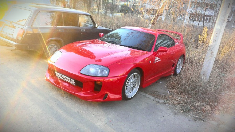 Toyota Supra A80 Räder OZ Racing 2jz-gte Ghost 