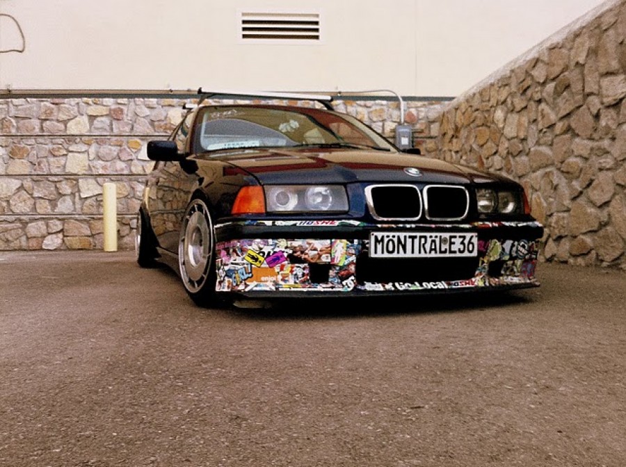 BMW 3 series E36 Räder OEM Chevrolet Corvette R16 9.5J ET56 195/50