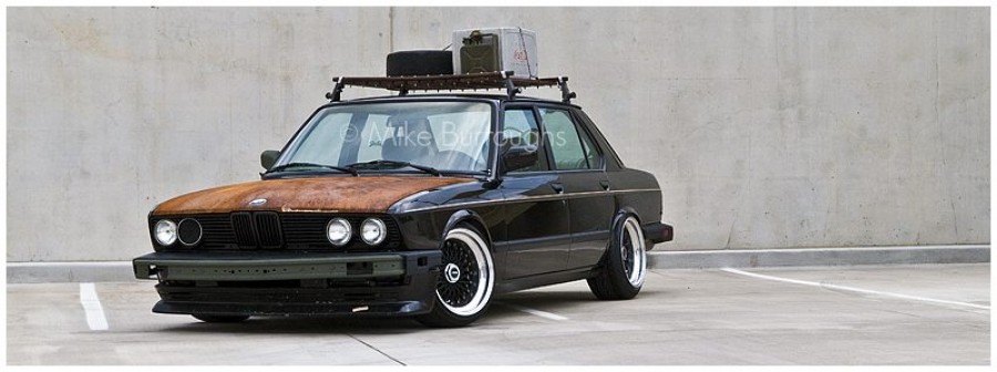 BMW 5 series E28 Räder HRE 504 R17 9.5J ET-9 215/40 10.5J ET5 225/45