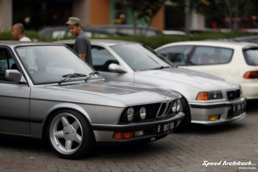 BMW 5 series E28 Räder AC Schnitzer Type 1 R17 8.5J ET13 205/45