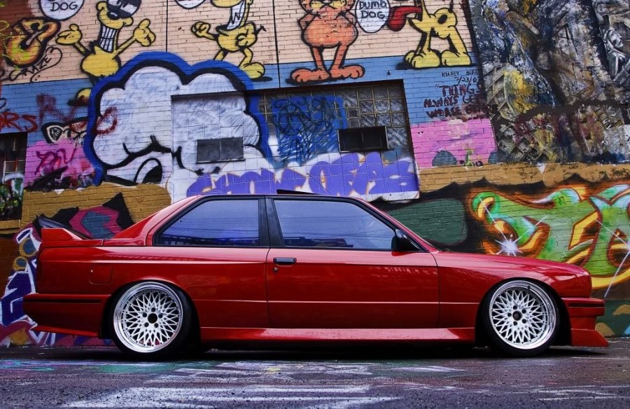 BMW 3 series E30 Räder SSR Formula Mesh R17 9J ET-2 215/35 10J 225/35