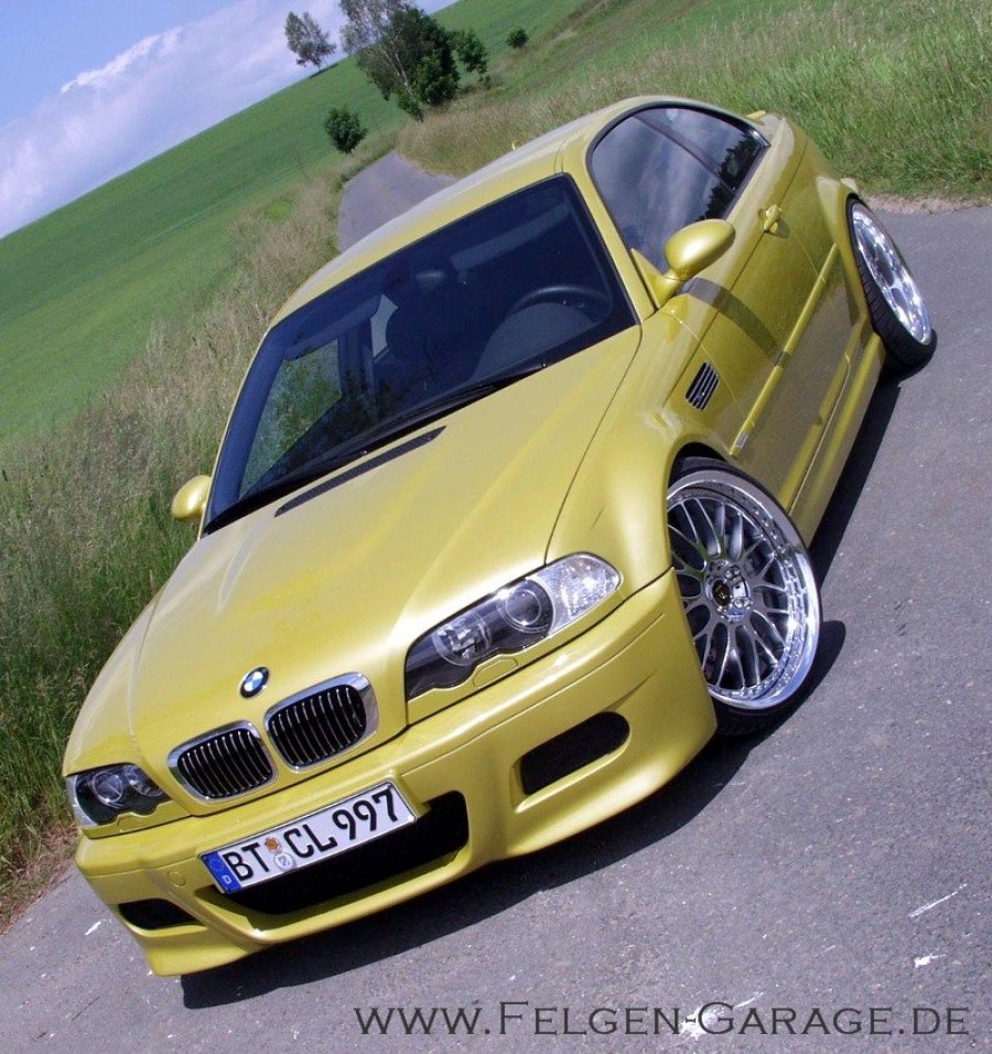 BMW 3 series E46 Räder Work VS-XX R20 9.5J ET51 235/30 11J ET19 285/25