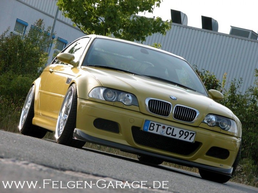 BMW 3 series E46 Räder Work VS-XX R20 9.5J ET51 235/30 11J ET19 285/25