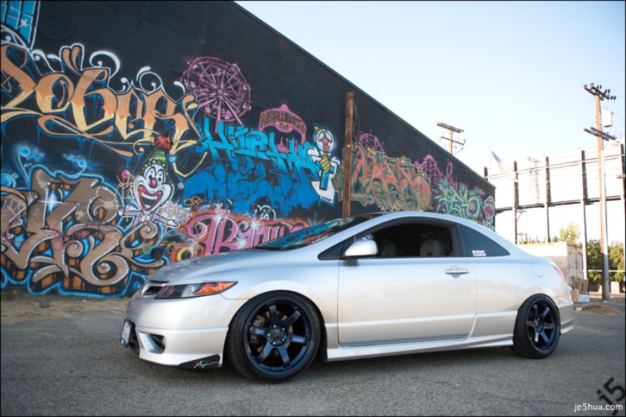 Honda Civic FA/FG/FK/FN/FD Räder Rays Volk Racing TE37 R18 9.5J ET22 225/40