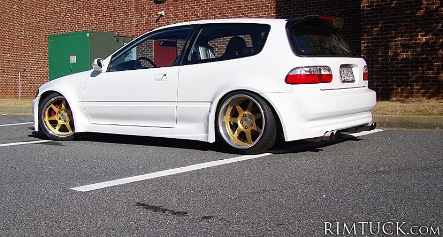 Honda Civic EG/EH/EJ Räder Jline 7RL2 R17 8J ET-8 205/40 10J ET-5 215/40