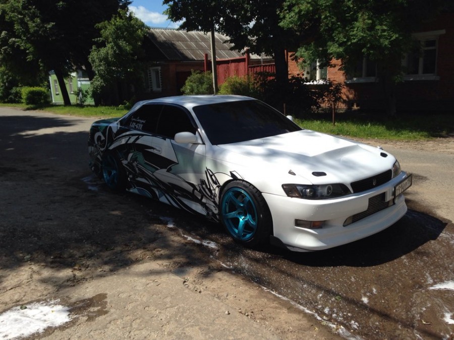 Toyota Mark II 90 Räder Rays Prodrive GC-05 R18 9.5J ET28 10.5J ET20