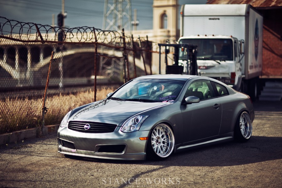 Infiniti G35 Coupe V35 Räder SSR Professor MS1 R18