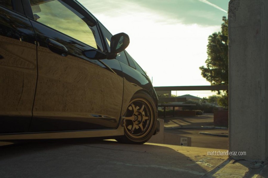 Honda Fit 2. Generation Räder SSR Competition Type C R15 6.5J ET35 205/50