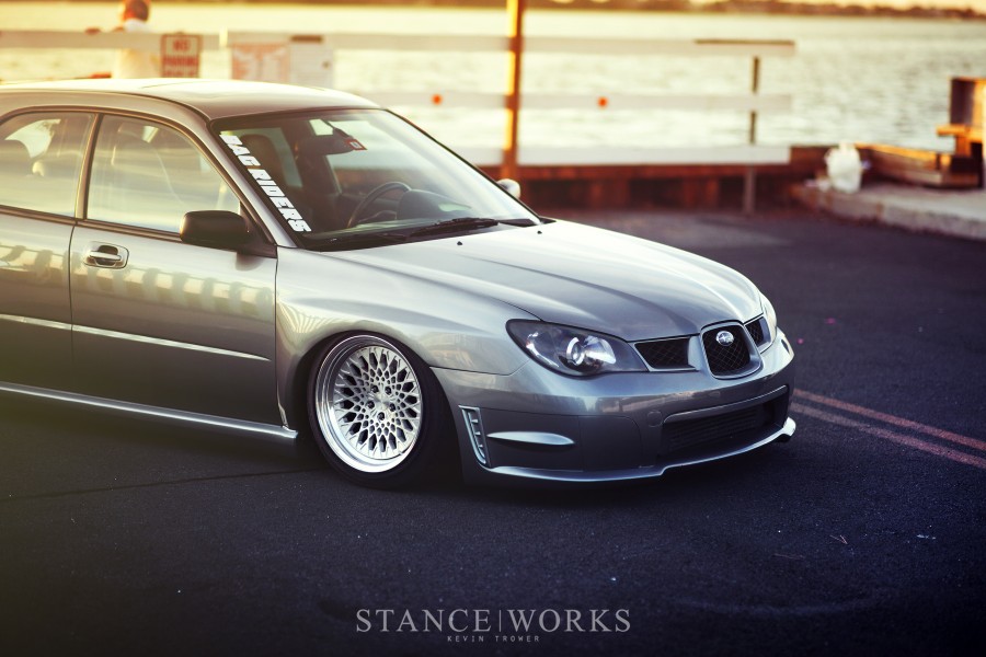 Subaru Impreza GD, GG Räder Rotiform LHR R17 10J 225/45 JOHN HALL’S WIDEBODY WRX WAGON 