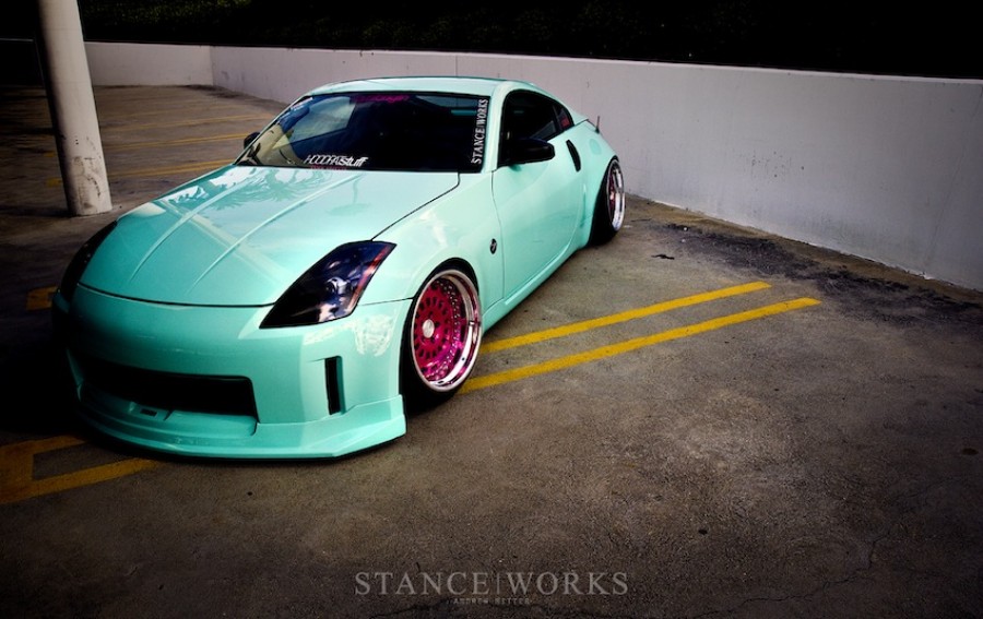 Nissan 350Z Räder VIP Modular VXS210 Minty flavored Z 