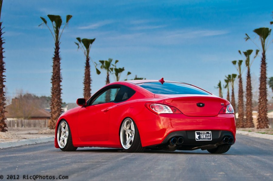 Hyundai Genesis Coupe Räder Rays Volk Racing GT-S R19 9.5J ET17 235/35 10.5J ET15 255/35
