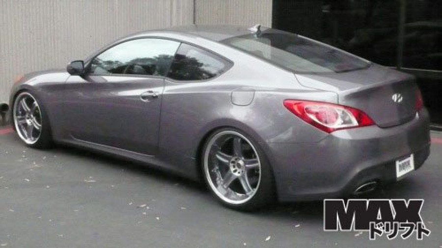 Hyundai Genesis Coupe Räder Rays Volk Racing GT-C Face1 R20 9.5J ET31 225/35 10.5J ET22 255/35