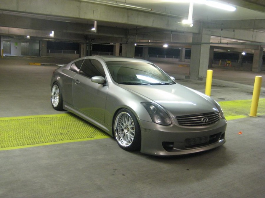 Infiniti G35 Coupe V35 Räder Work VS-XX R19 9.5J ET10 245/35 10.5J ET17 275/35