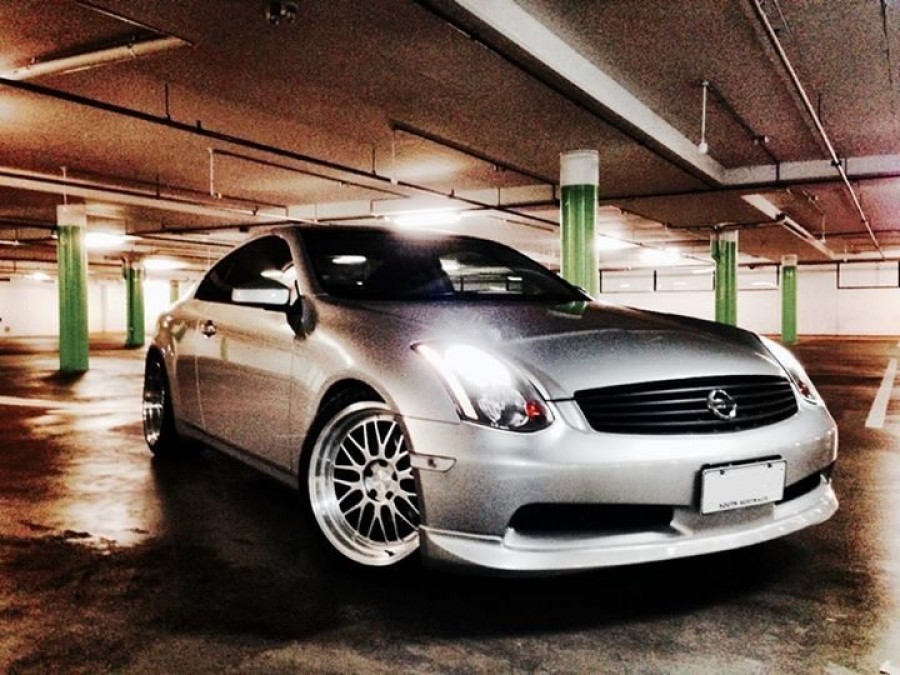 Infiniti G35 Coupe V35 Räder Varrstoen ES 1.1.2 R19 9.5J ET12 245/40 11J ET25 275/35