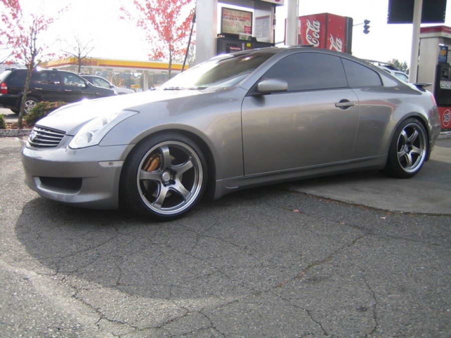 Infiniti G35 Coupe V35 Räder Rays G-Games 99b R19 9.5J ET22 245/35 10.5J 275/35