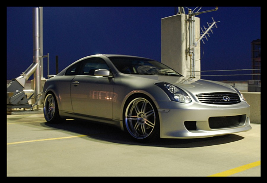 Infiniti G35 Coupe Räder Work Varianza T1S R20 9.5J ET15 245/35 11J ET25 285/30