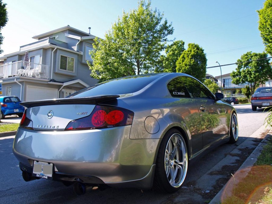 Infiniti G35 Coupe V35 Räder Work Varianza T1S R20 9.5J ET15 245/35 11J ET25 275/30