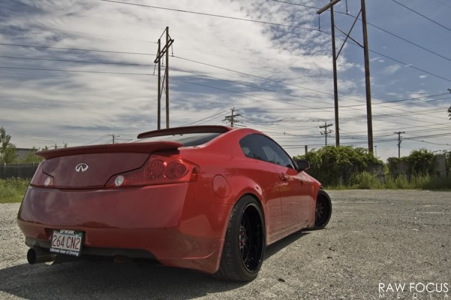 Infiniti G35 Coupe Räder Work VS-XX R19 9.5J ET2 225/35 11J 265/35