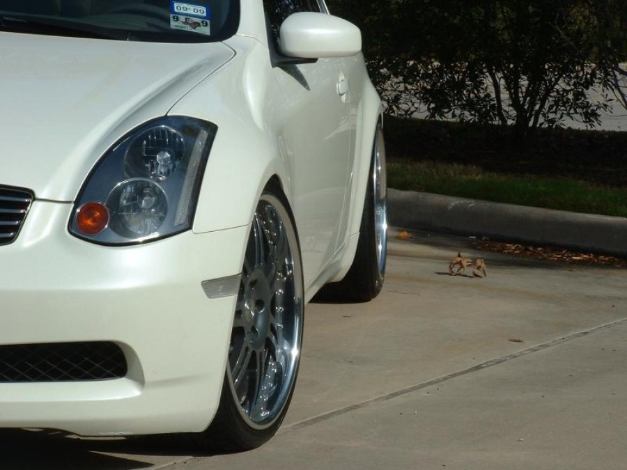 Infiniti G35 Coupe Räder DPE R07 Variant S R20 8.5J 235/35 10J ET-5 245/40