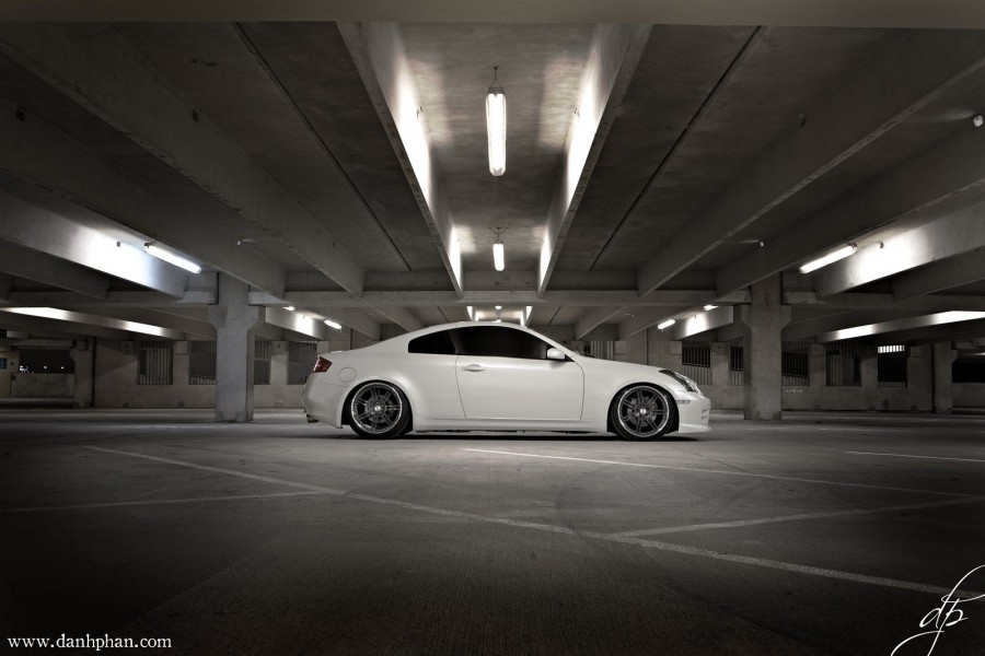 Infiniti G35 Coupe Räder DPE R07 Variant S R20 8.5J ET20 235/35 10J ET-5 245/40