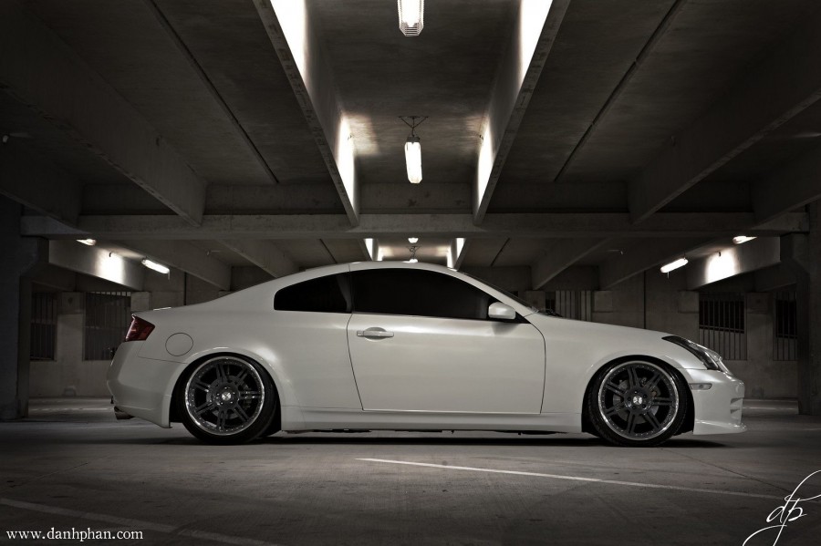 Infiniti G35 Coupe Räder DPE R07 Variant S R20 8.5J ET20 235/35 10J ET-5 245/40