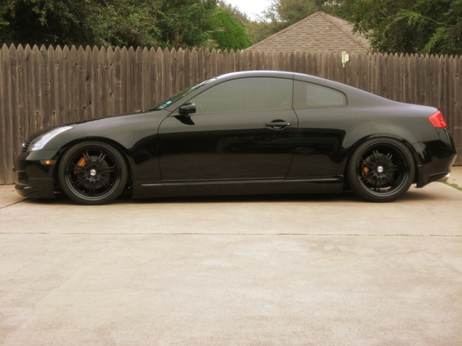 Infiniti G35 Coupe V35 Räder Work Varianza T1S R20 9.5J ET7 225/35 10.5J ET5 255/35