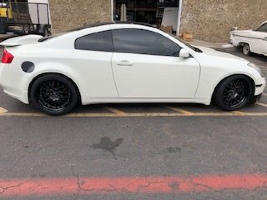 Infiniti G35 Coupe Räder Weds Sport Mavericks 709 R19 9.5J ET15 245/35 10.5J ET14 275/35