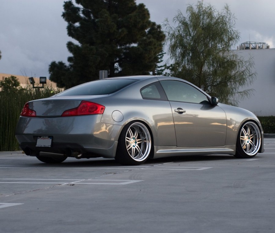 Infiniti G35 Coupe Räder Work Varianza T1S R20 9.5J ET3 225/35 10.5J 245/35