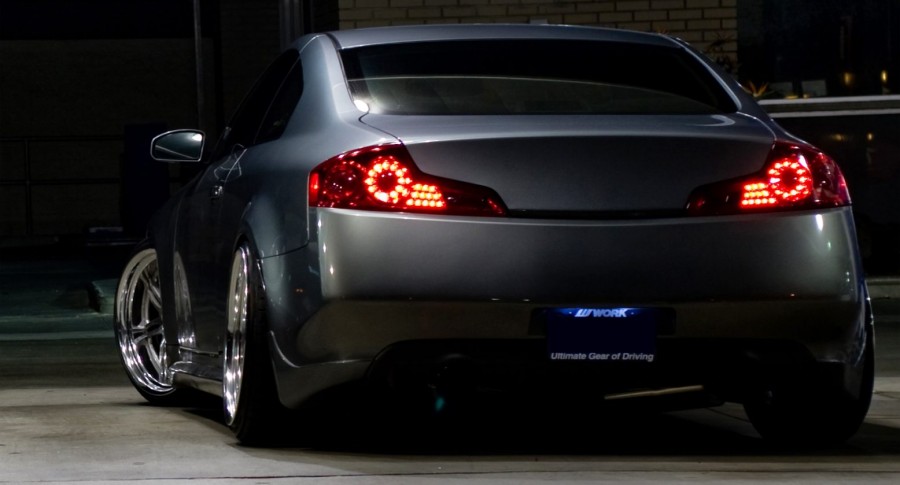 Infiniti G35 Coupe Räder Work Varianza T1S R20 9.5J ET3 225/35 10.5J 245/35