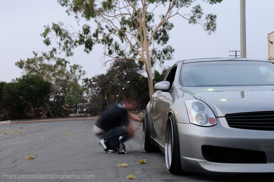 Infiniti G35 Coupe Räder Kranson Forged Mesh Klassic R20 10J ET-4 225/30 11.5J ET-2 265/30